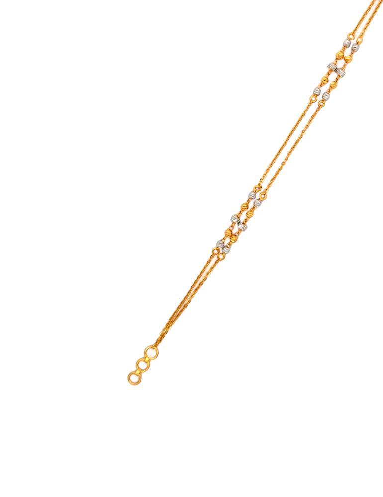 Gold Women's Bracelet - 22 Kt