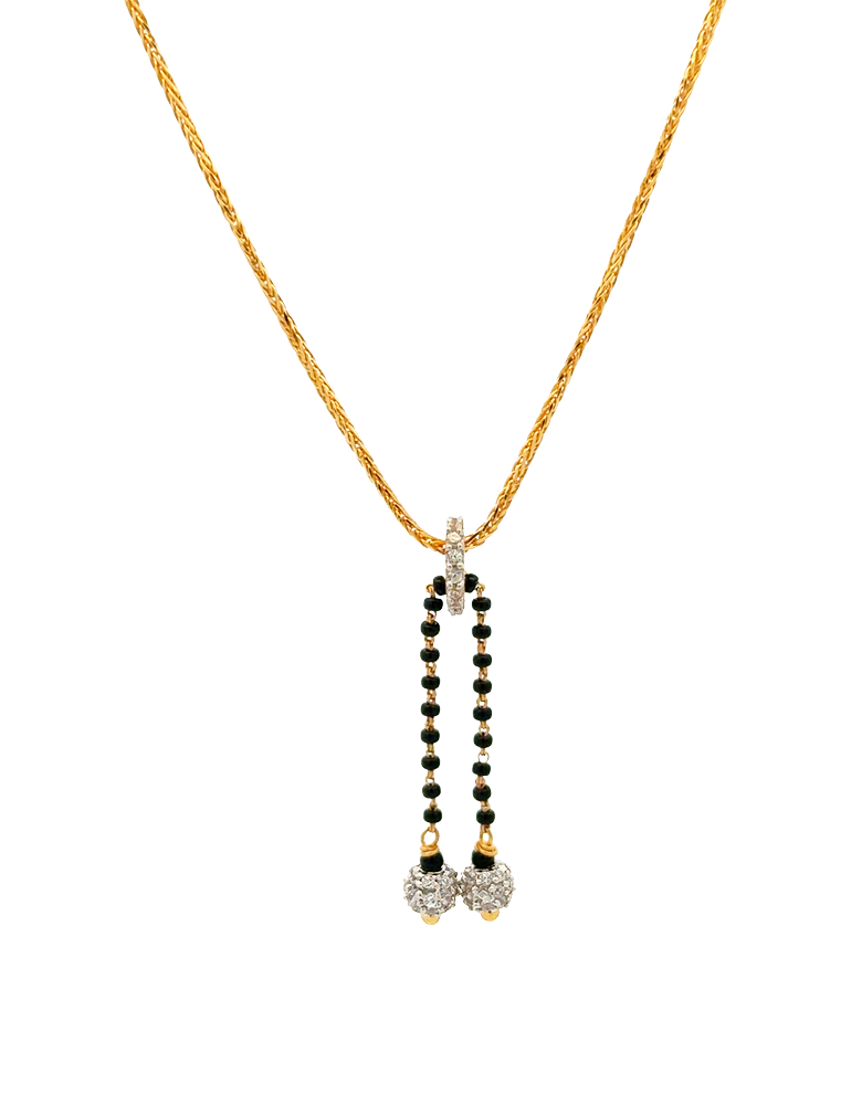 Harmony Tassel Mangalsutra - 22 Karat