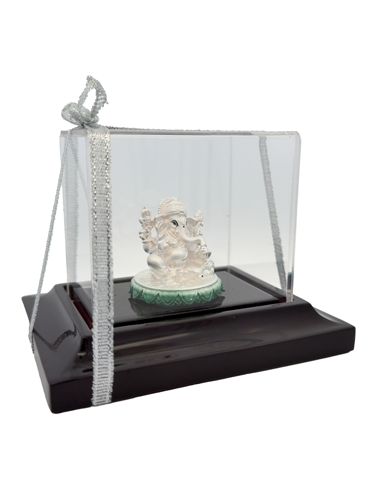 Ganesh Idol (999 Fine Silver)
