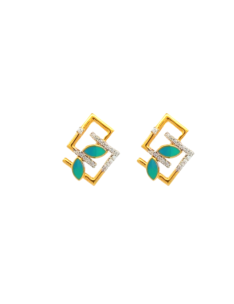 Gold Earrings 22 Karat