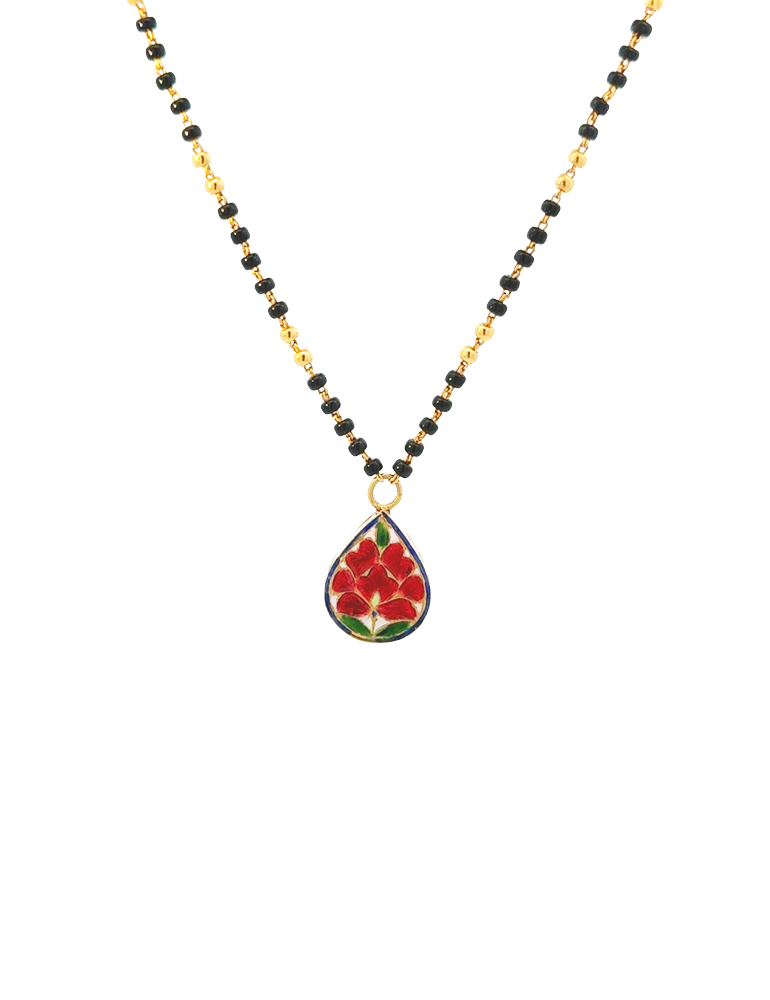 Two Side Gold Mangalsutra 22 Karat