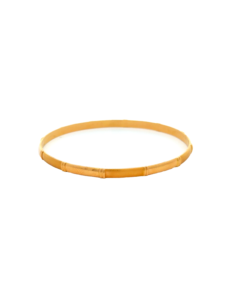 Gold Bangles 22 Karat - Set Of 2