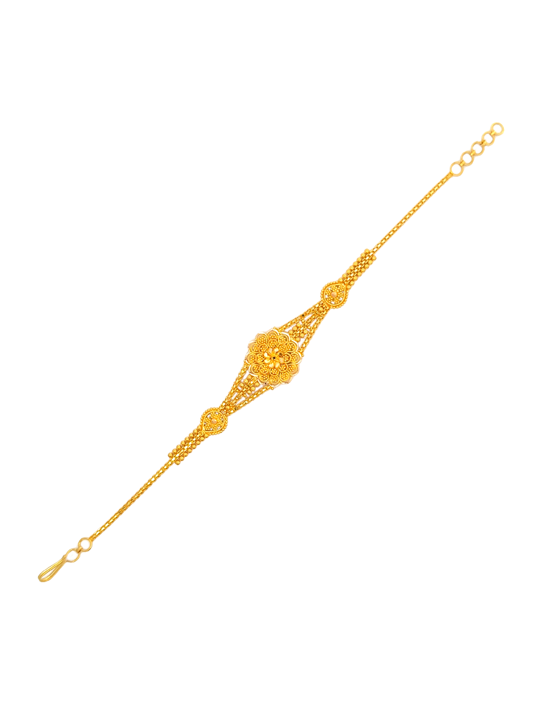 Gold Women's Bracelet 22 Karat