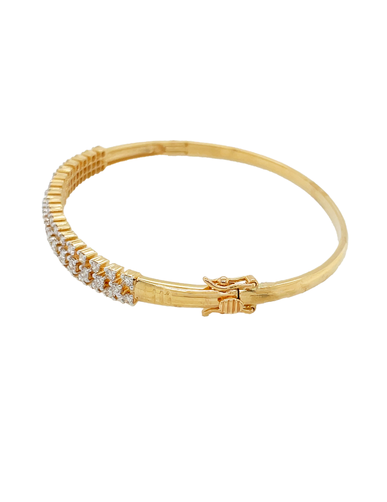 Diamond Bangle Bracelet 18 Karat
