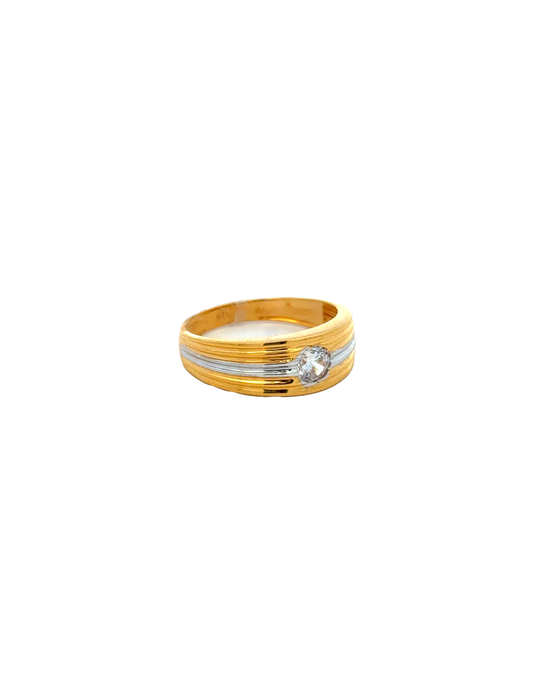 Gold Men's Ring 22 Karat