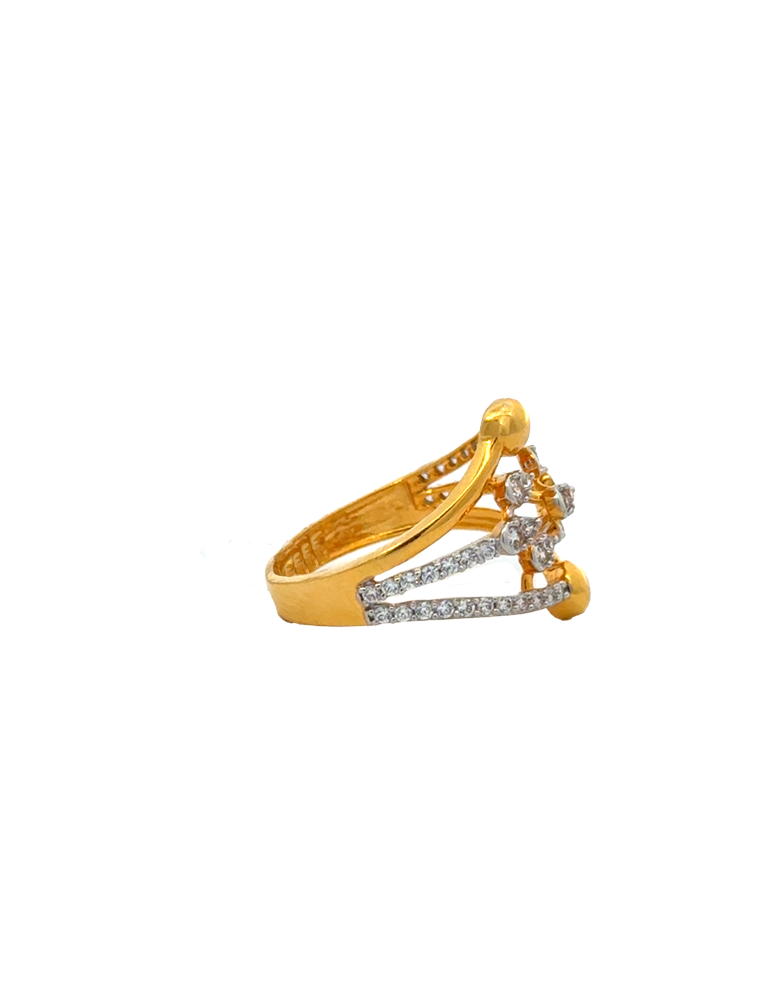 Gold Fashion Rings - Women's 2