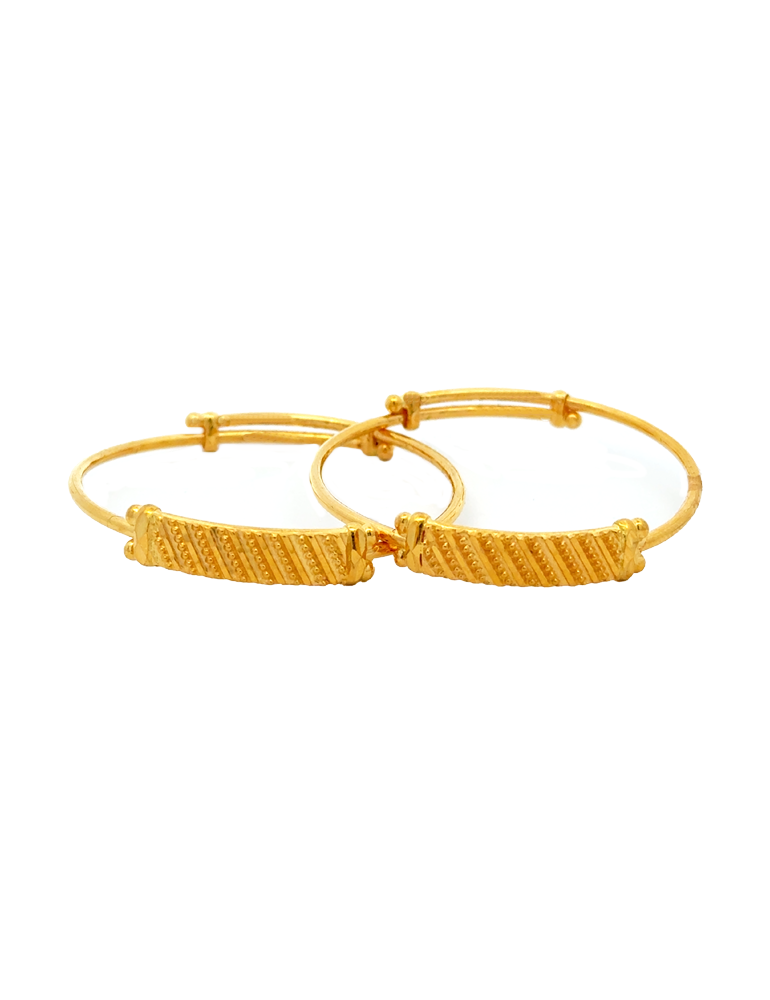 Gold Baby Bangle/ Bracelet 22 Karat