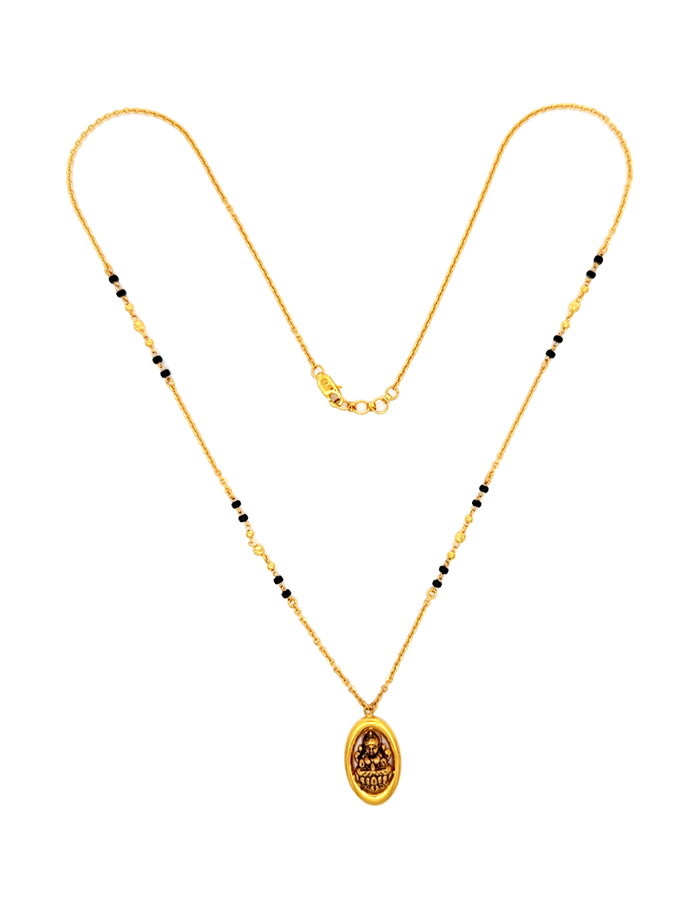 Lakshmi Dhana Mangalsutra - 22 Karat