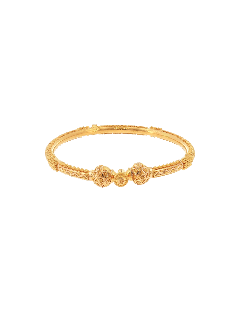 Vasanta Heritage Gold Bangles (Set of 2) - 22 Karat