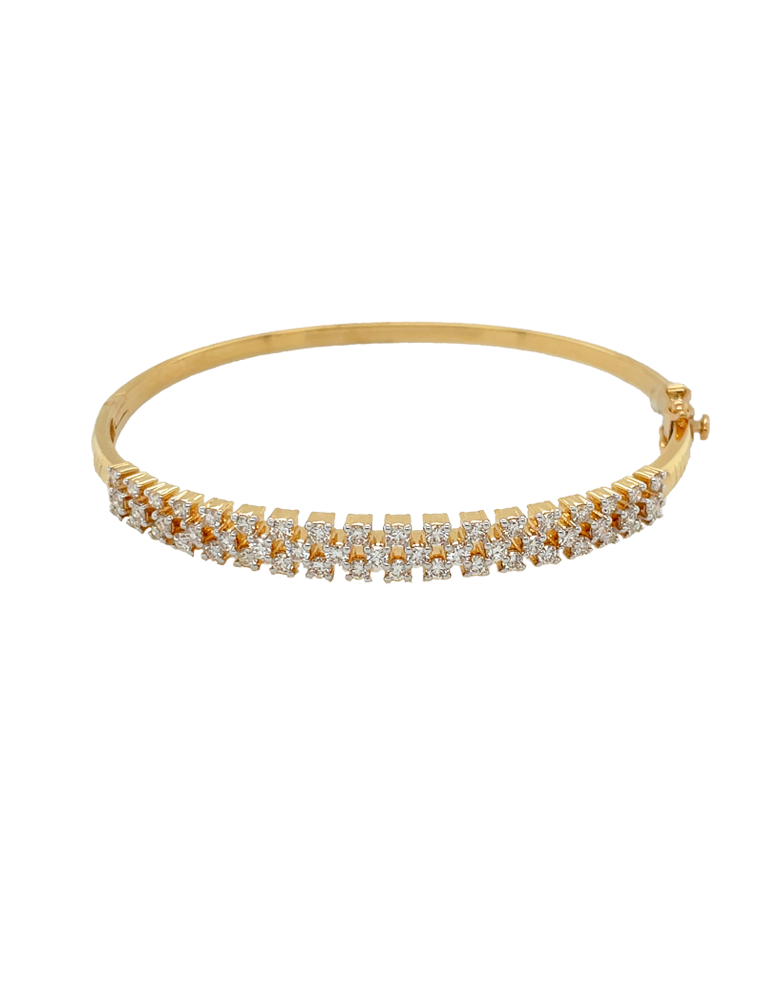 Diamond Bangle Bracelet 18 Karat