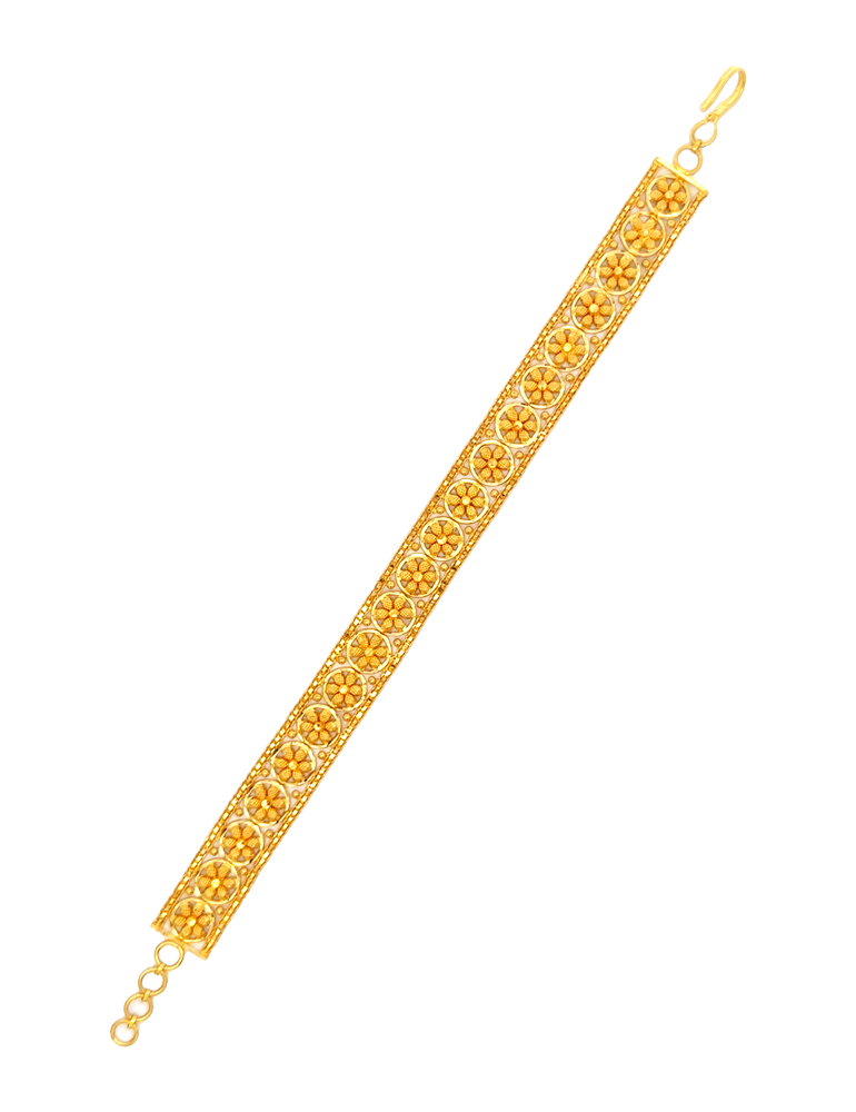 Gold Women's Bracelet - 22 Kt