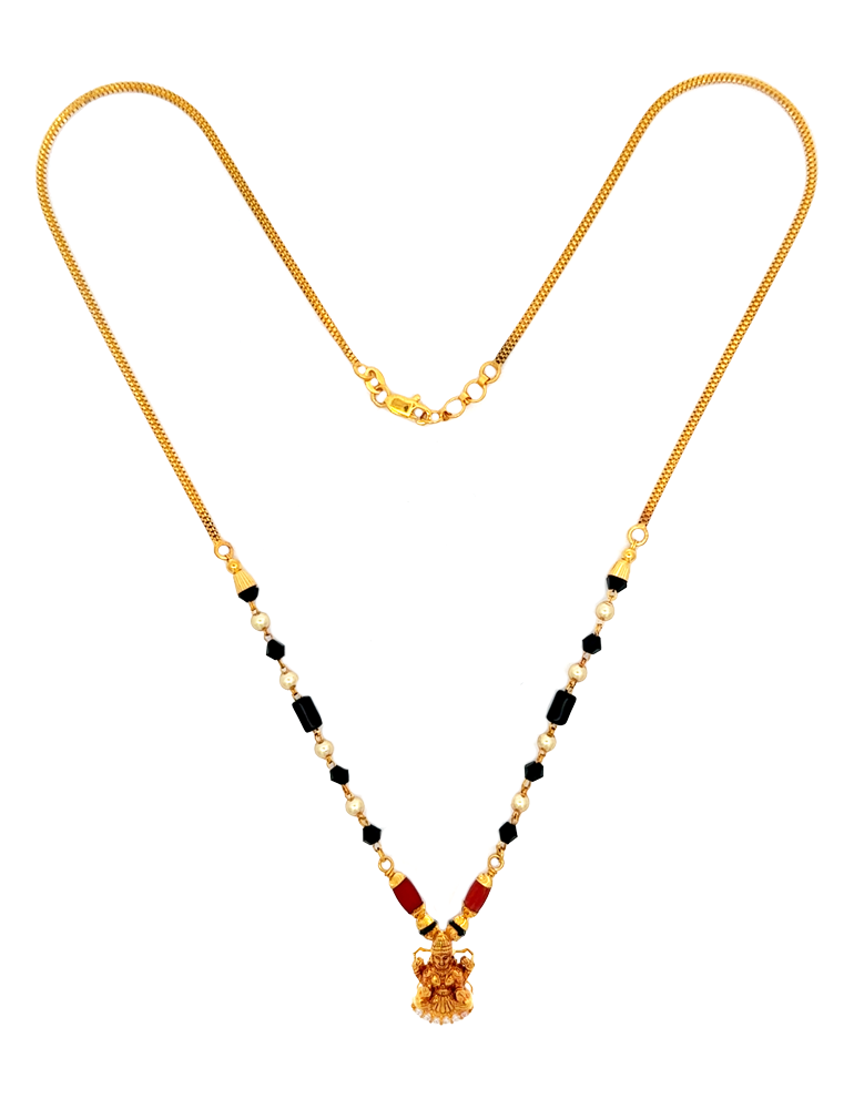 Kamala Devi Mangalsutra - 22 Karat