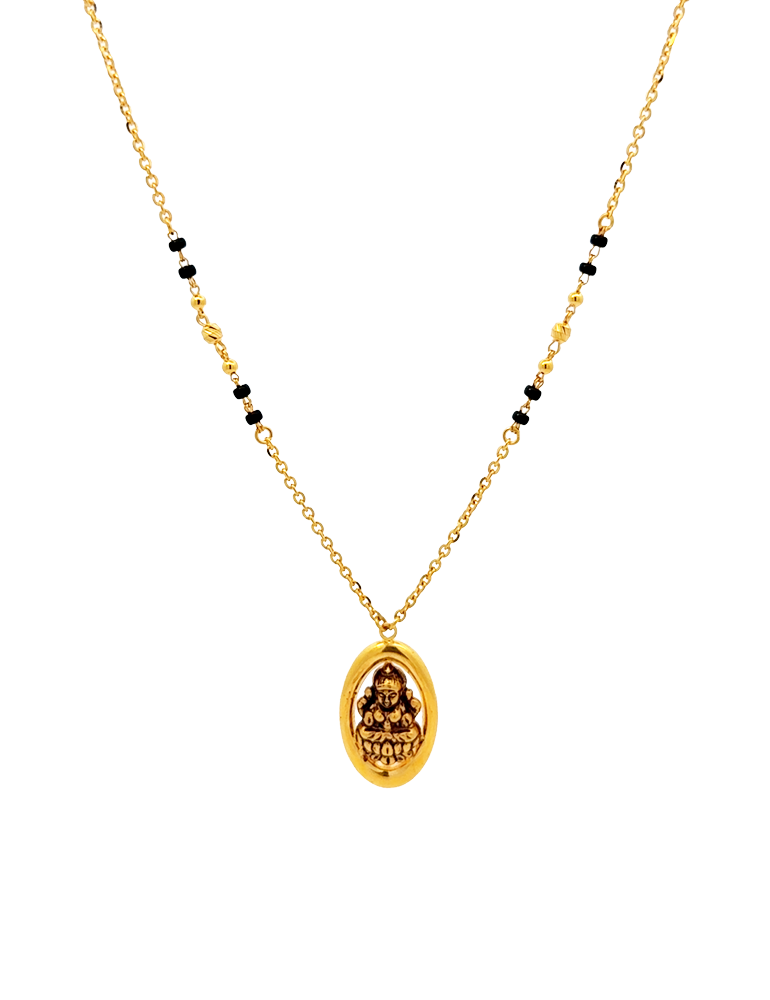 Lakshmi Dhana Mangalsutra - 22 Karat