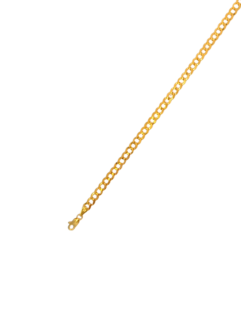 Gold Men's Bracelet 22 Karat