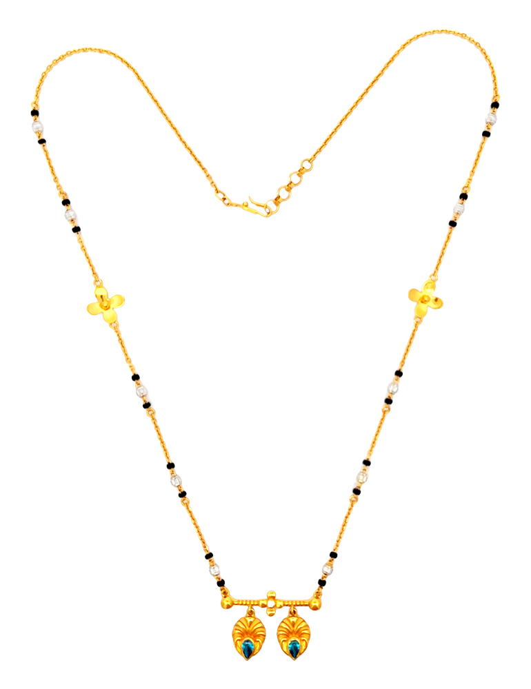 Gold Mangalasutra 22 Karat