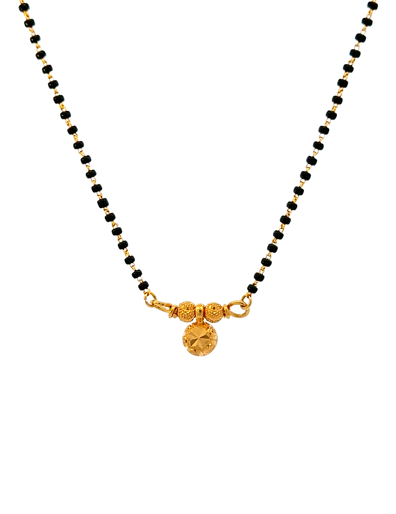 Gold Mangalsutra 22 Karat