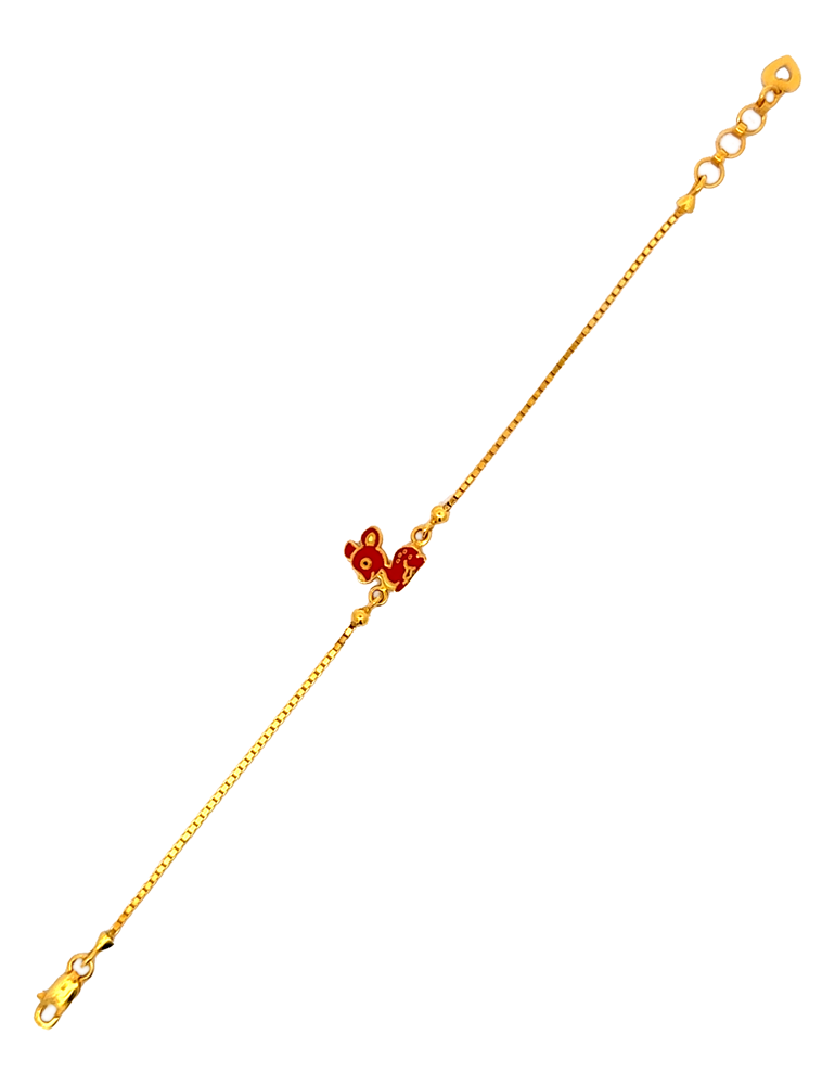 22 Karat Gold Baby Bracelet