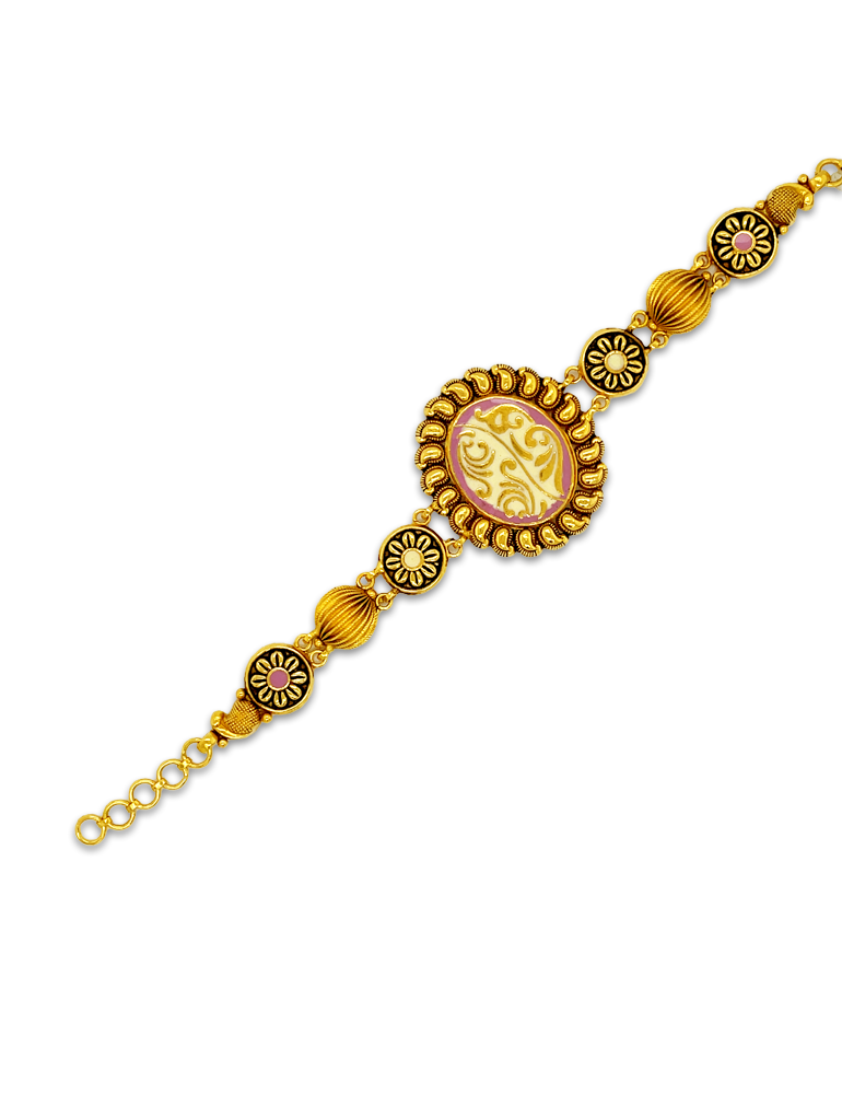 Gold Antique Bracelet 22 Karat