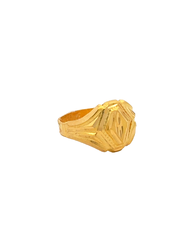 Gold Baby Ring 22 Karat