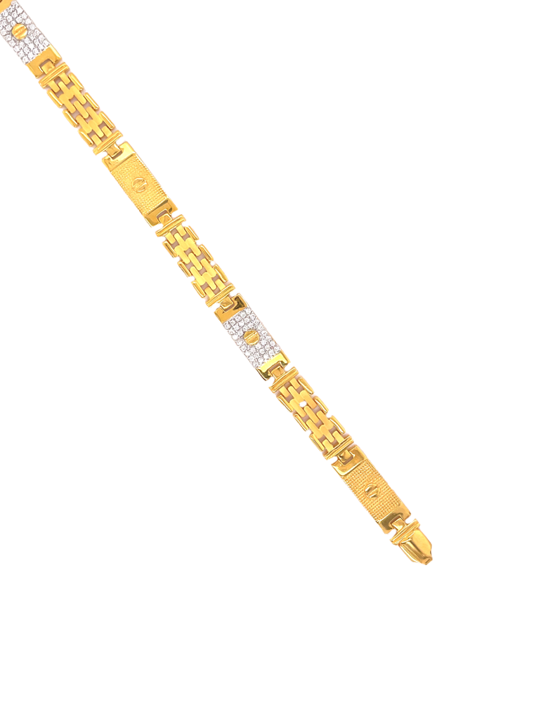 Two-Tone Men's Bracelet
