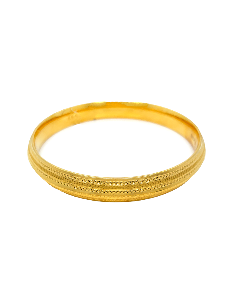 Gold Men's Kada 22 Karat