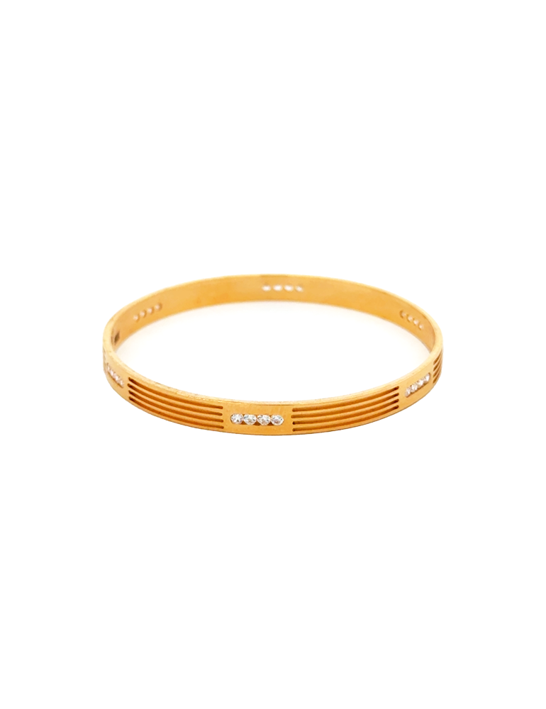 Gold Baby Bangles 22 Karat