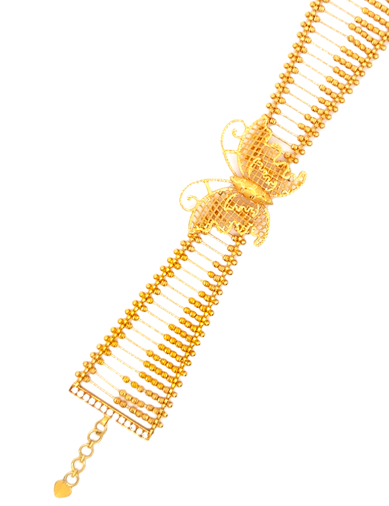 Gold Women's Bracelet - 22 Kt