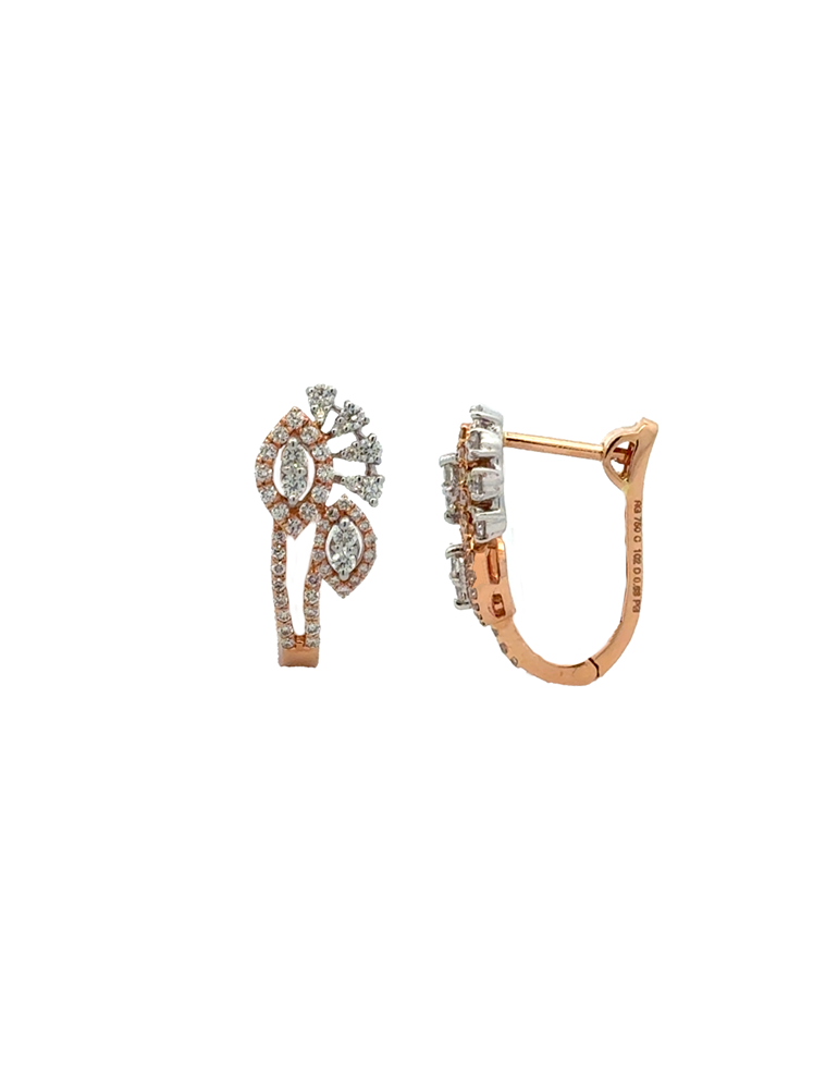 Diamond Earrings - 18 Karat