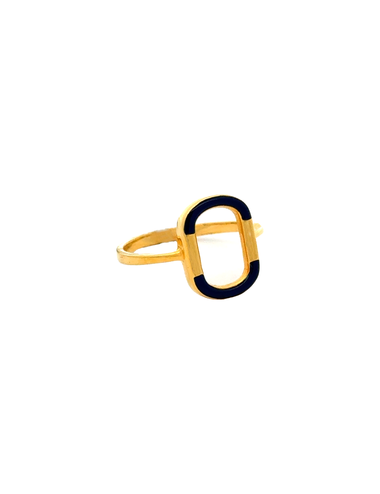 Modern Gold Ring - 22 Karat