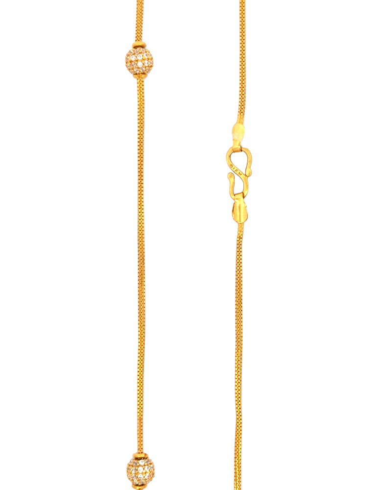 Fancy Gold Chain-22 Karat