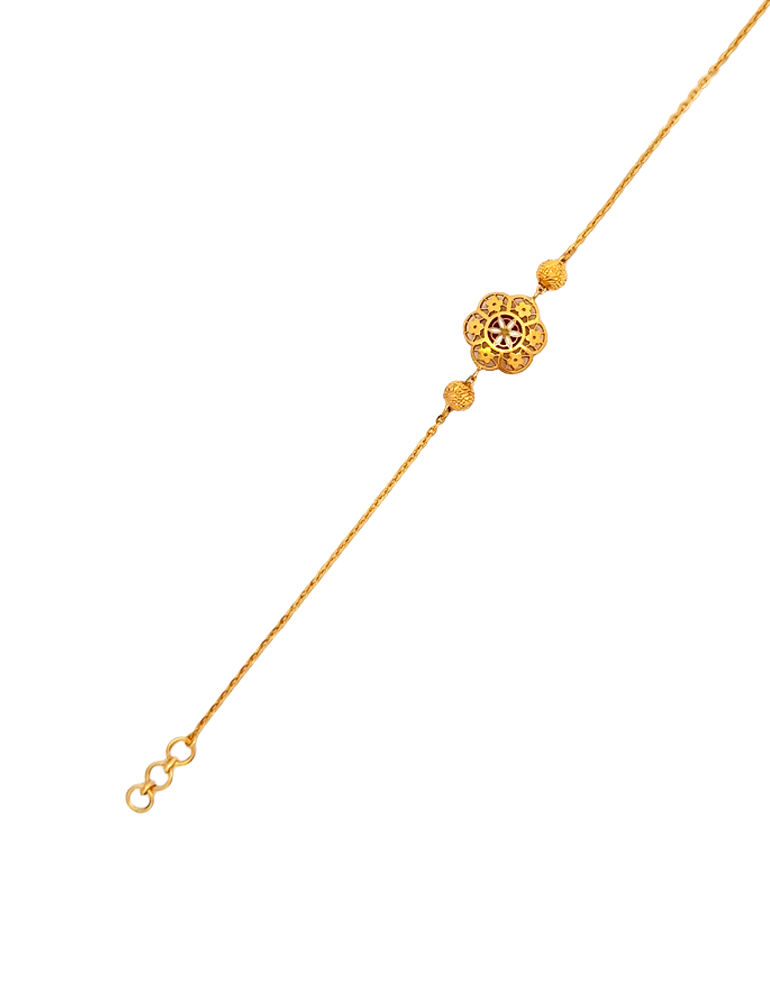 Gold Women's Bracelet - 22 Karat