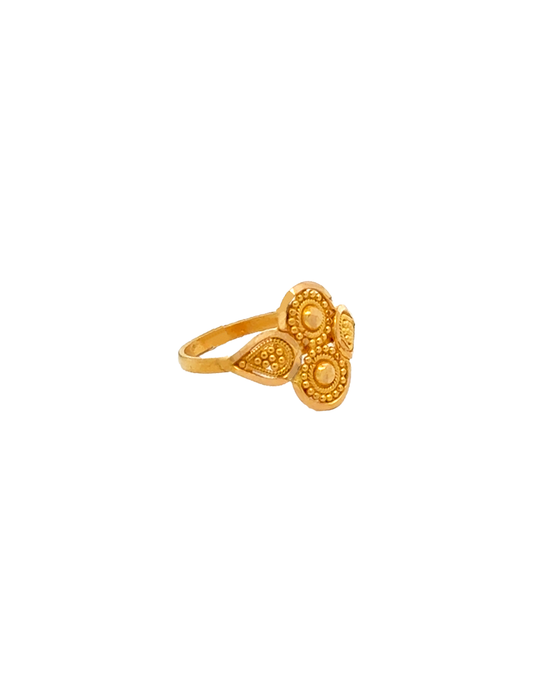 Gold Baby Ring 22 Karat