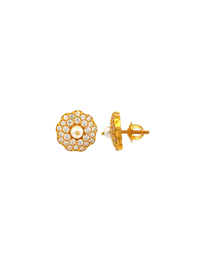 Gold Earrings 22 Karat