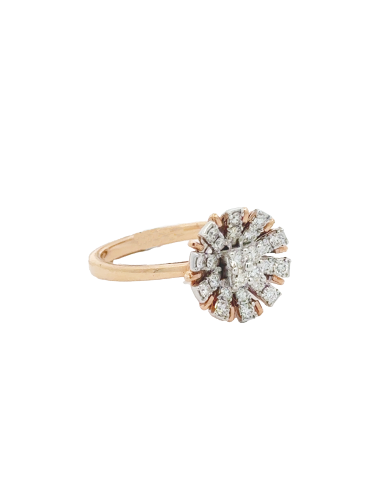 Lady's Rosé 18 Karat Fashion Ring