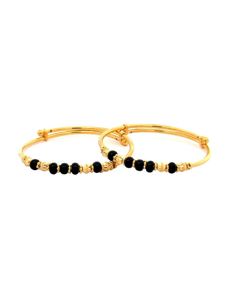 Gold Baby Bangles 22 Karat