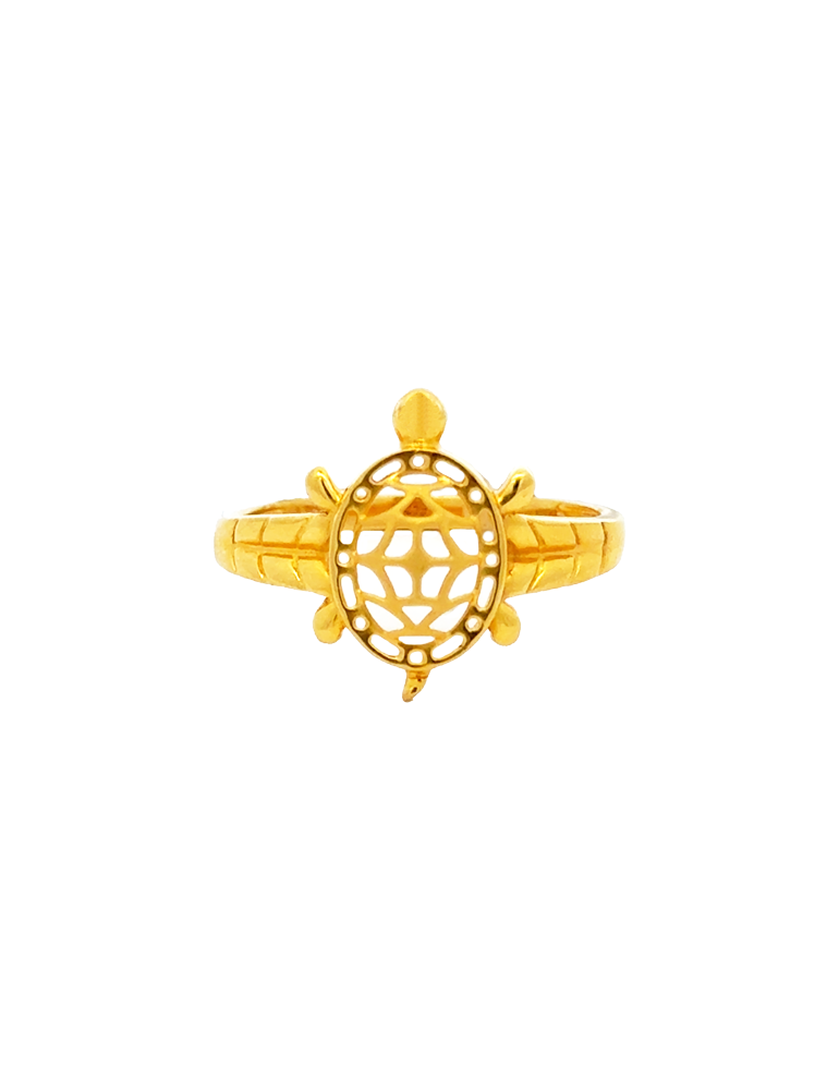 Gold Men's Ring 22 Karat