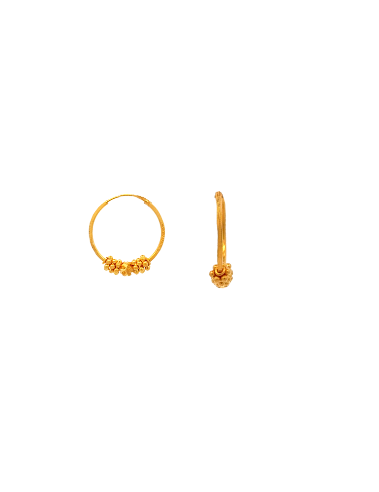 Gold Hoop 22 Karat