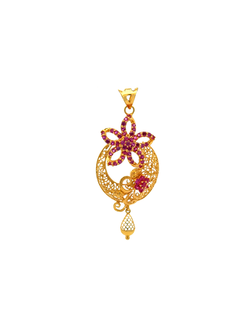 Gold Fancy Pendant
