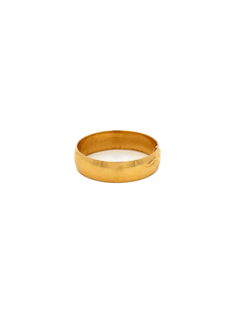 Polished Round Cut Unisex Band