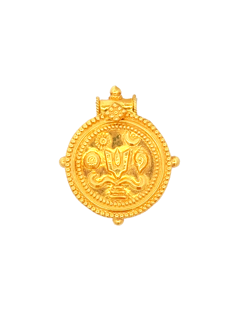 Gold Pendant 22 Kt