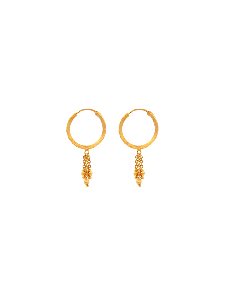 Gold Hoop 22 Karat