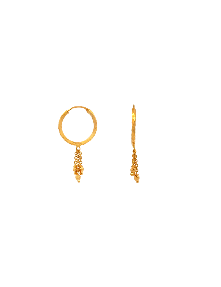 Gold Hoop 22 Karat