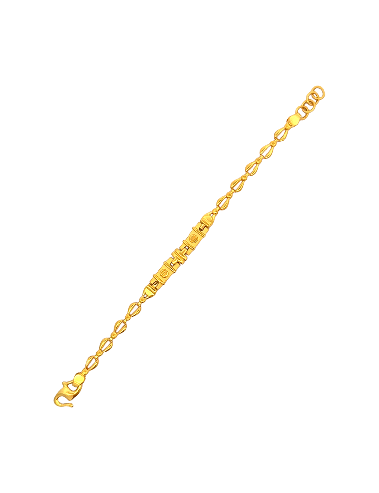 Gold Kid's Bracelet - 22 Karat