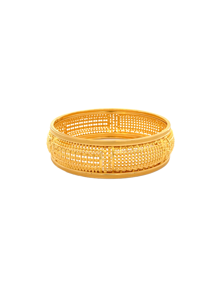 Gold Bangles 22 Karat - Set Of 2