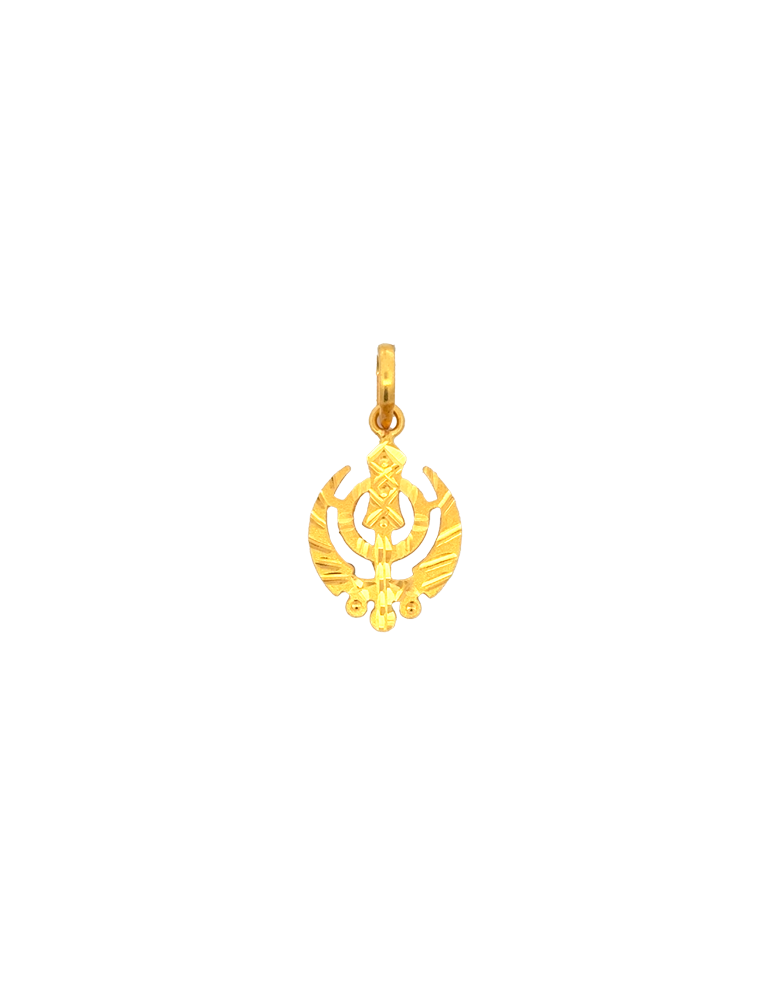 Gold Pendant - 22 Kt