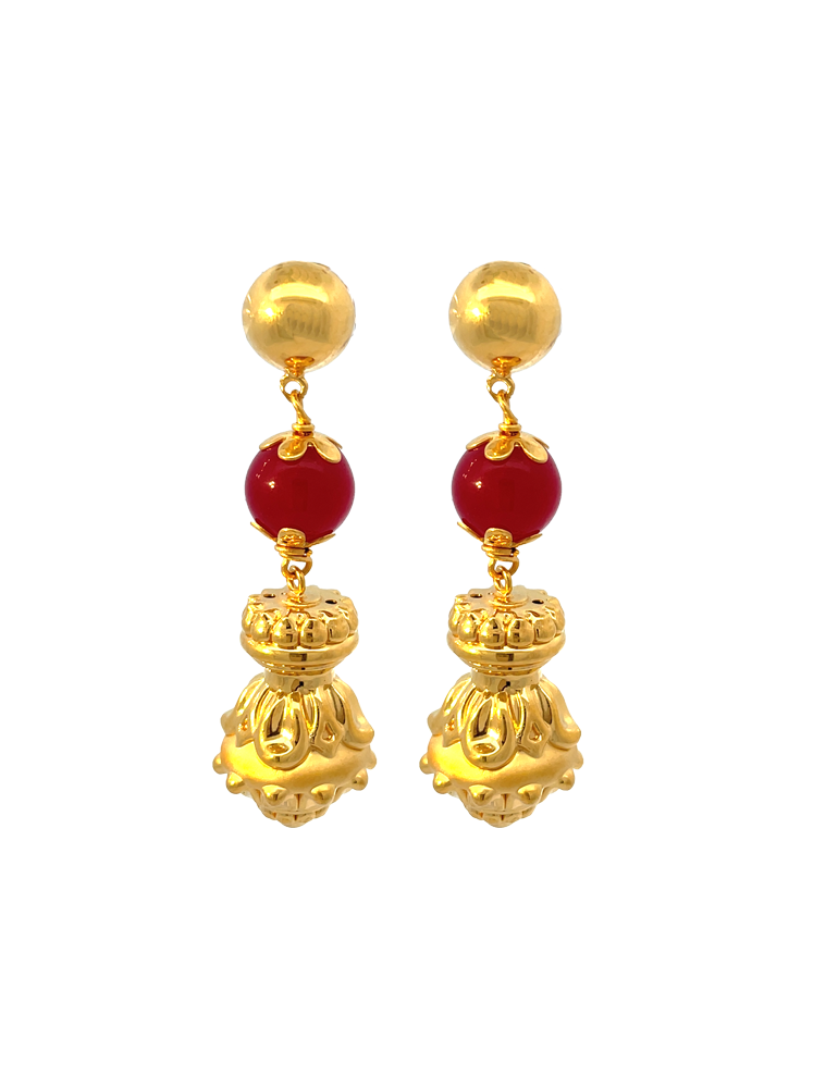 Gold Earrings 22 Karat