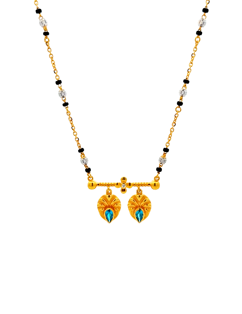 Gold Mangalasutra 22 Karat