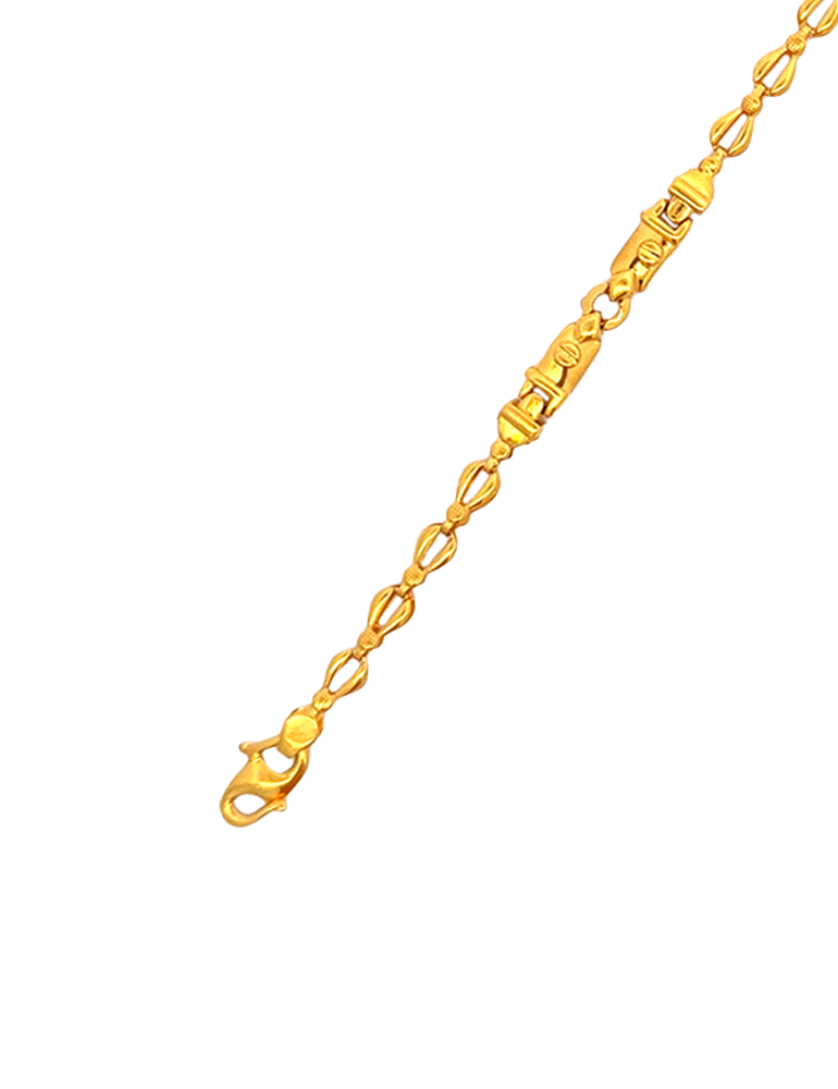 Gold Kid's Bracelet - 22 Karat