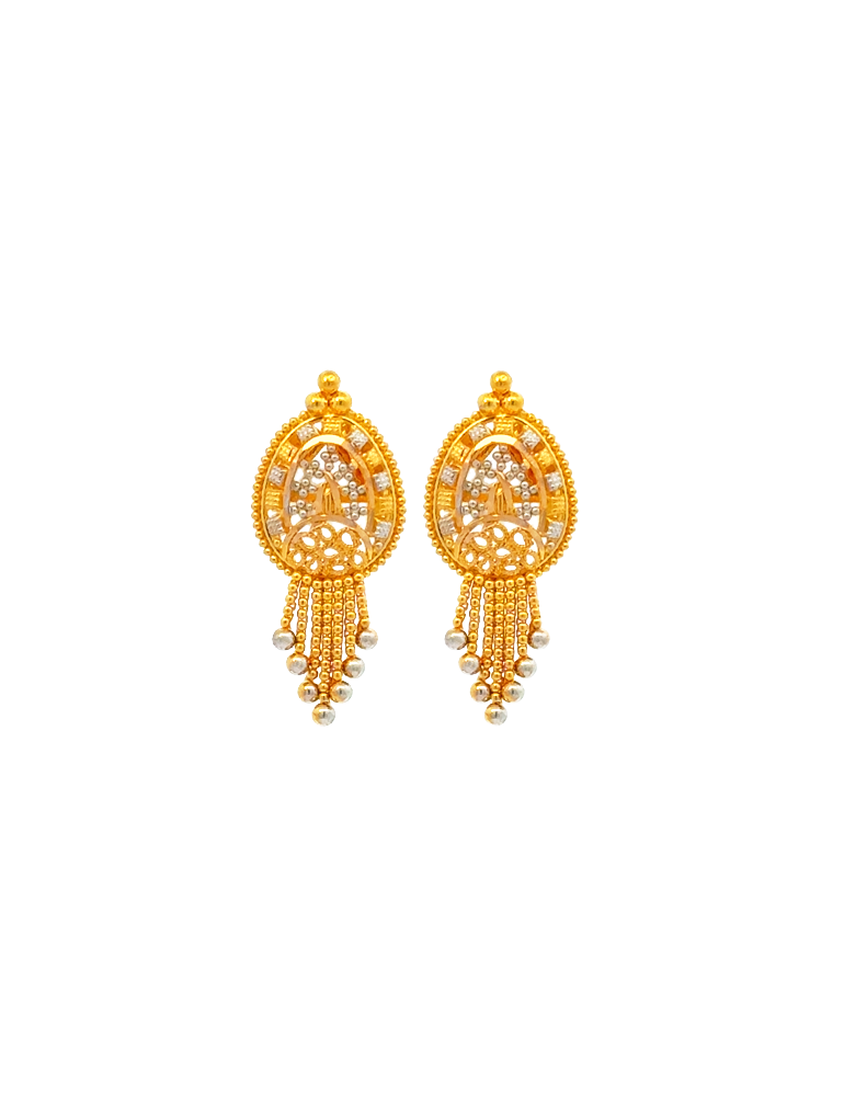 Gold Earring - 22 Karat