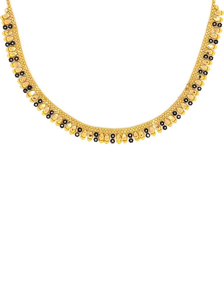 22 KT Yellow Gold Set With Earrings